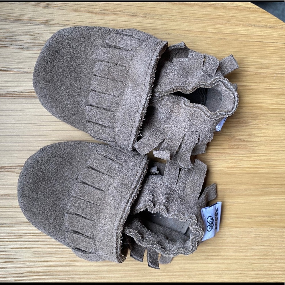 Brand new Shooshoos baby mocassins